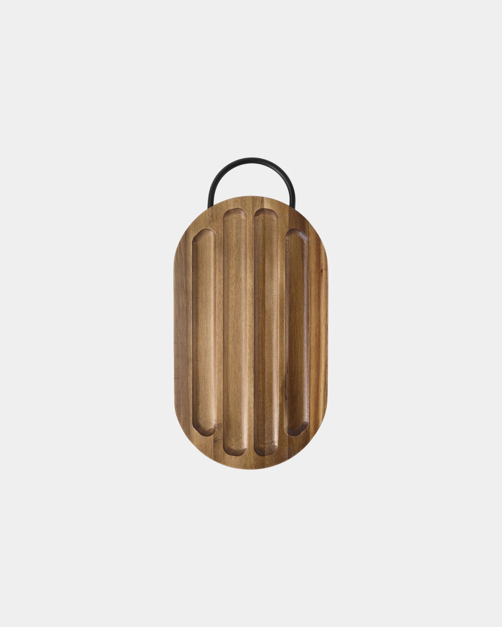 Planche à découper Prestige en acacia avec couteau à pain à personnaliser - 1